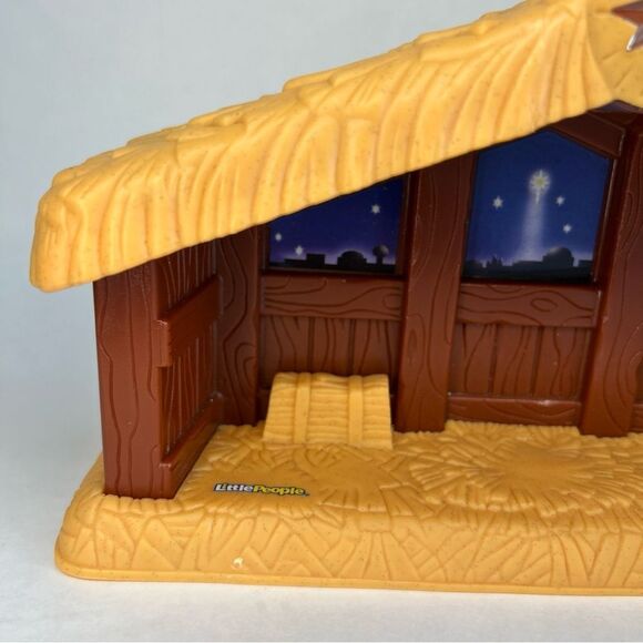 Fisher Price Little People NATIVITY STABLE SOUNDS LIGHT 2002 - Picture 4 of 9